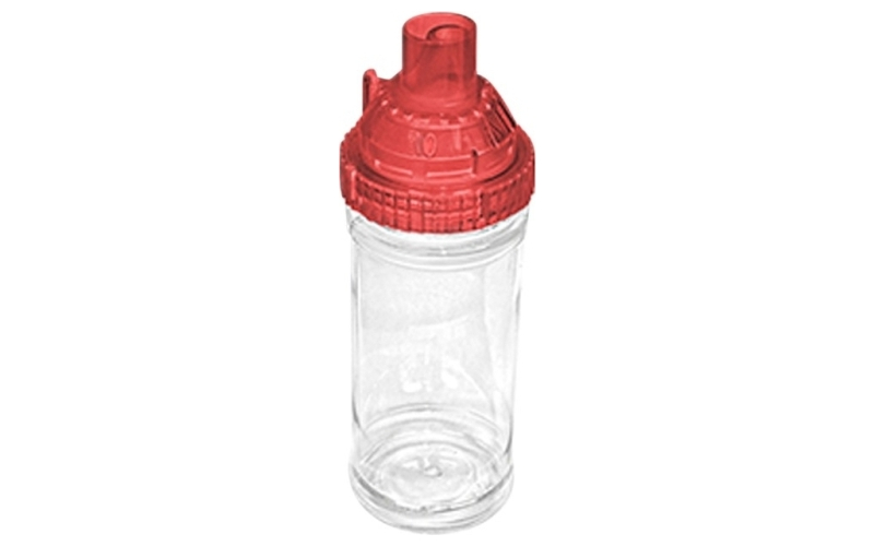 Powder measure bottle adapter